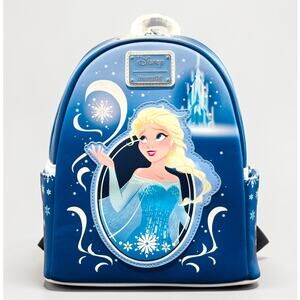 Loungefly Disney Frozen Elsa Mini Backpack BAM Exclusive Olaf NWT